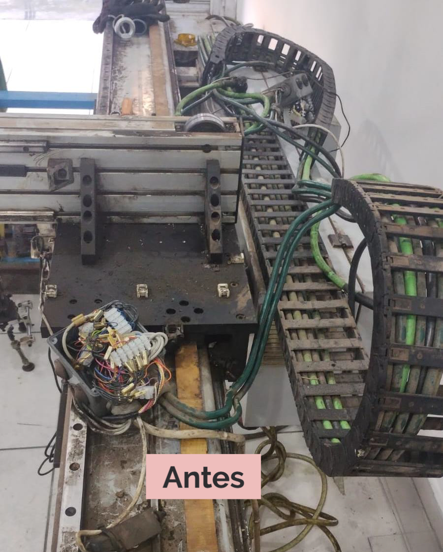 Robô cartesiano antes da reforma